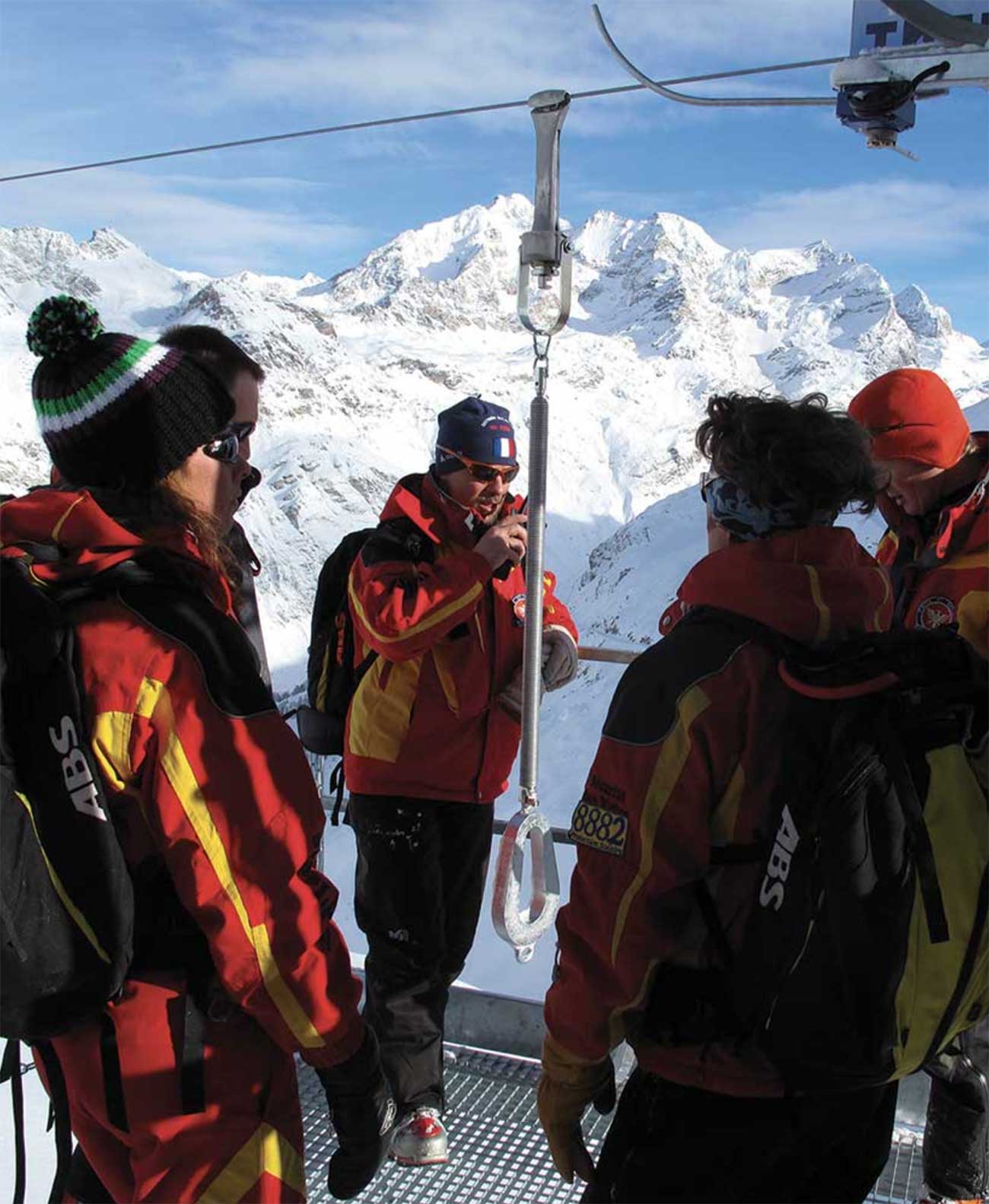 Formation des jeunes pisteurs - Val d'Isère